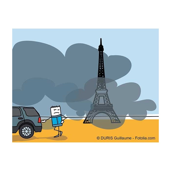 La pollution en Ile de France n’est plus exceptionnelle mais n’est pas traitée correctement